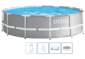 INTEX PRISM FRAME POOLS SET Bazén 427 x 107 cm s kartušovou filtrační pumpou 26720GN