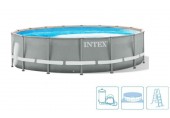 INTEX Prism Frame Pools Bazén 457 x 122 cm s kartušovou filtrační pumpou 26726NP