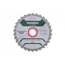Metabo Pilový kotouč "precision cut wood - classic", 216x30, Z30 WZ 22° 628062000