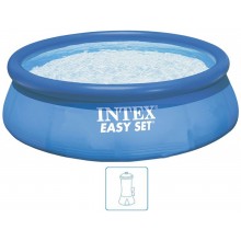INTEX Easy Set Pool Bazén 244 x 61 cm s kartušovou filtrační pumpou 28108GN
