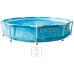 VÝPRODEJ INTEX METAL FRAME POOLS Bazén 305 x 76 cm s kartušovou filtrací 28208GN POŠKOZENÝ OBAL!!