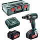 Metabo SSW 18 LTX 400 BL Aku rázový utahovák (18V/2x4,0 Ah) metaBOX 145 602205500