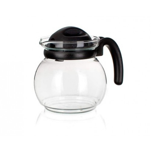 BANQUET Skleněná kulatá konvice 1 Bormio plastové víčko 350020