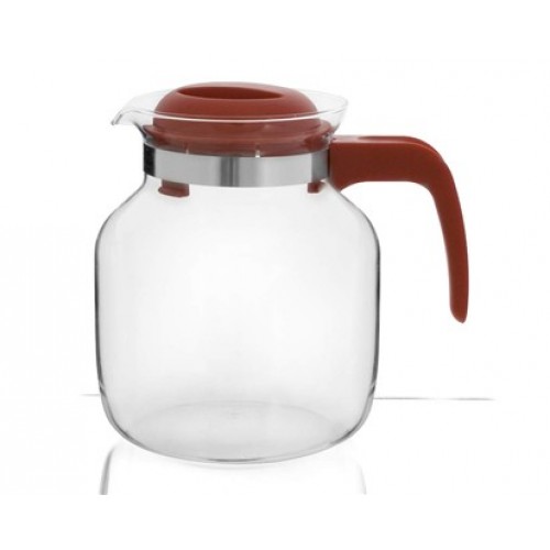 BANQUET Skleněná konvice 1,5 Carla plastové víčko 350024