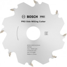 BOSCH Fréza PRO Side, 105 × 22 × 4 mm, 8 zubů 3608641013