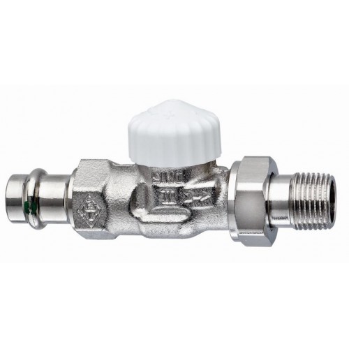 HEIMEIER radiátorový ventil V-exact II DN 15-1/2" přímý, s lisov. připojením 3718-15.000 HEIMEIER radiátorový ventil V-exact II DN 15-1/2" přímý, s lisov. připojením 3718-15.000