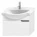 Jika MIO NEW skříňka pro nábytkové umyv. 67cm, 1zásuvka bílá/bílá H4341211715001