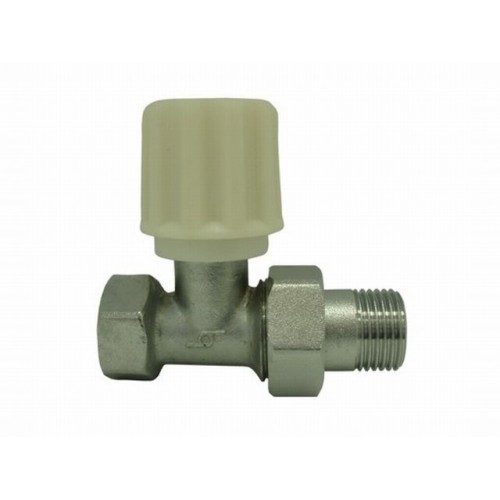 Radiatorový ventil 407D 1/2" přímý, jednoregulační