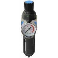 GÜDE redukční ventil / odlučovač s filtrační vložkou, 1/4" 41082