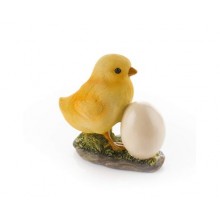 VETRO-PLUS Kuřátko s vajíčkem polyresin 47HCKDWQ1246