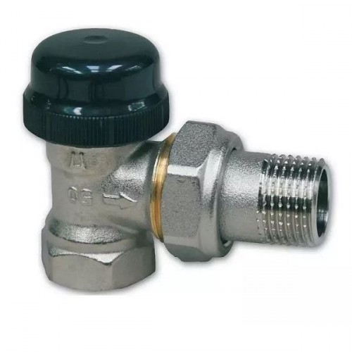 IVAR Termostatický ventil 1/2" rohový dvouregulační pravý 500513 IVAR Termostatický ventil 1/2" rohový dvouregulační pravý 500513