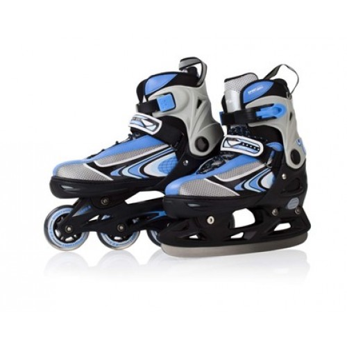 SPORTWELL Lední brusle, nastavitelná velikost XS (29-32), ABEC-5, modré 51PW223BBLUEXS SPORTWELL Lední brusle, nastavitelná velikost XS (29-32), ABEC-5, modré 51PW223BBLUEXS