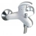 NOVASERVIS METALIA vanová nástěnná baterie 150 mm bílá - chrom - plná 55020,1