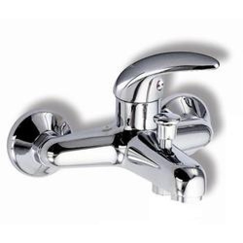 NOVASERVIS METALIA vanová nástěnná baterie chrom/modrá 55220/1,0