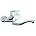 NOVASERVIS METALIA dřezová nebo umyvadlová nástěnná baterie 150 mm chrom-stand. 50070/A,0