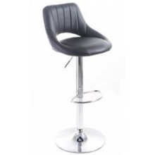 G21 Barová židle Aletra koženková, prošívaná černá 60023095