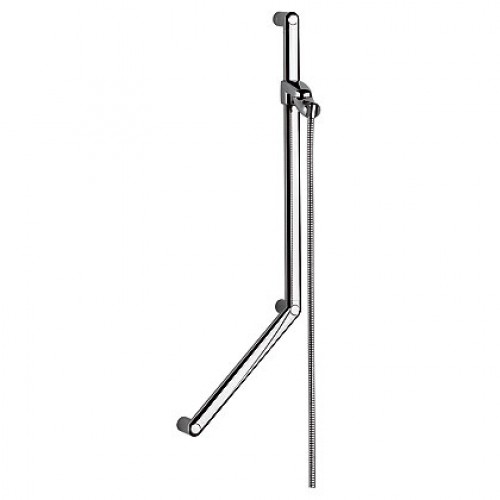 KLUDI Sirena Care bezbariérová sprchová tyč 900mm chrom 6150405-00