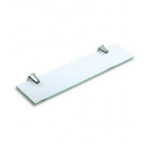 NOVASERVIS METALIA 7 polička rovná nerez/sklo 6740,0