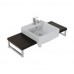 Villeroy & Boch Pure Basic Umyvadlo 500x500 mm, k montáži s nábytkem, star white ceramicplus