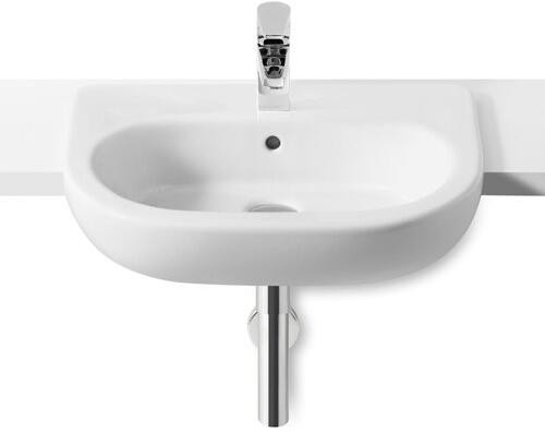 Roca Meridian polozápustné umyvadlo 55 x 42 cm, maxiClean 732724S00M