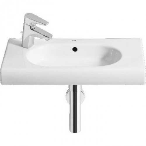 Roca Meridian umyvadlo 60 x 32 cm, s otvorem pro baterii vlevo, maxiClean 732724X00M
