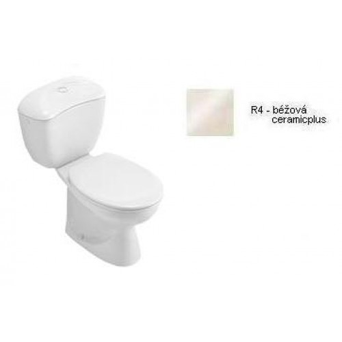 Villeroy & Boch Grangracia Klozet s hlubokým splachováním pro kombinaci 360x690 mm, svislý odpad, béžová ceramicplus