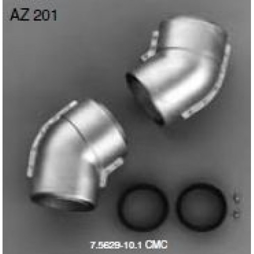 JUNKERS AZ 201 Koncentrické koleno 2x45 s dvojitou trubkou