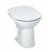 Laufen PRO Stojící klozet, hl.splachování, vodorovný odpad, 45cm, LCC, 8.2595.5.400.000.1