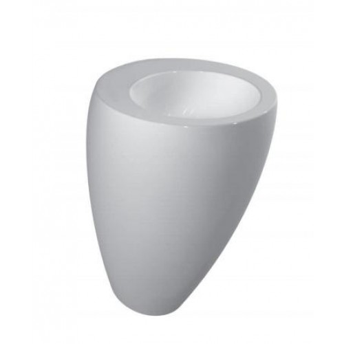 LAUFEN IL BAGNO ALESSI One umyvadlo 52x53 cm, bez otvoru pro baterii, LCC 8.1197.1.400.109.1