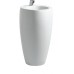 LAUFEN IL BAGNO ALESSI One umyvadlo 53x53 cm, samostatně stojící, LCC 8.1197.2.400.104.1