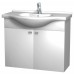 INTEDOOR ZARJA spodní koupelnová skříňka závěsná s keramickým umyvadlem ZA8510