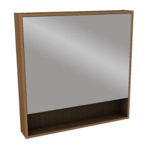 KOLO Ego/Ovum by Antonio Citterio zrcadlová skříňka 80x80x13,5 cm teak 88329