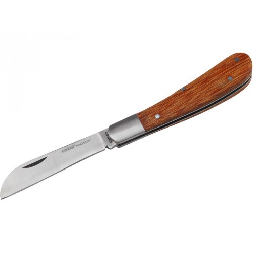 EXTOL PREMIUM nůž roubovací zavírací nerez 8855112
