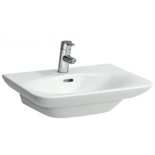 LAUFEN PALACE Umyvadlo do nábytku 55 x 46cm s otvorem, bílé 8.1070.1.000.104.1