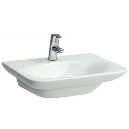 LAUFEN PALACE Umyvadlo do nábytku 55 x 46cm 3 otvory, bez přepadu pergamon 8.1070.1.049.158.1