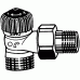 HEIMEIER radiátorový ventil Standard DN 15-1/2" rohový, s vnějším závitem 9175-02.000