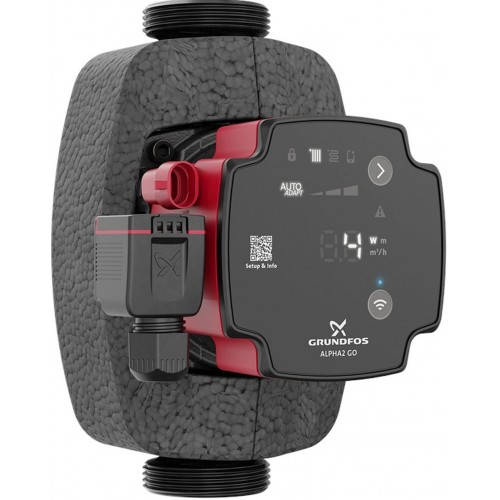 Grundfos ALPHA2 GO 25-40 180mm Oběhové čerpadlo 93074225 Grundfos ALPHA2 GO 25-40 180mm Oběhové čerpadlo 93074225