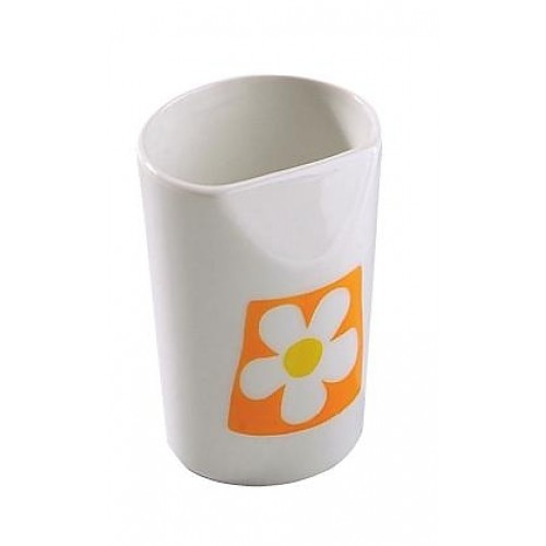 SAPHO B&K 957NA CÓNICA sklenka na postavení, oranžová SAPHO B&K 957NA CÓNICA sklenka na postavení, oranžová