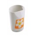 SAPHO B&K 957NA CÓNICA sklenka na postavení, oranžová