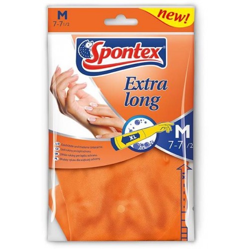 SPONTEX Extra long rukavice M