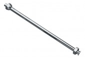 SAPHO Trubička přímá pro pisoár včetně matek, 1/2", průměr 12x300mm, chrom AT92151