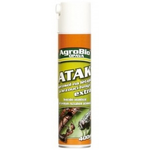 AgroBio ATAK Aerosol letající a lezoucí hmyz Extra 400 ml 002118 AgroBio ATAK Aerosol letající a lezoucí hmyz Extra 400 ml 002118