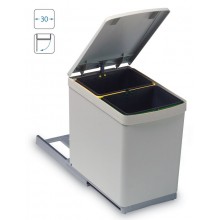 ALVEUS ALBIO 10 odpadkový koš 2x7,5L na třídění odpadu