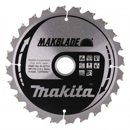 MAKITA B-32714 pilový kotouč 216x30 24T