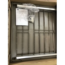 VÝPRODEJ KETER HARMONY rozkládací stůl 162 x 100 x 74 cm, bílá/cappuccino 17202278 POŠKOZENÝ!!!