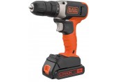 Black & Decker BCD001C1 Akumulátorová vrtačka (37Nm/18V/1x1,5Ah)