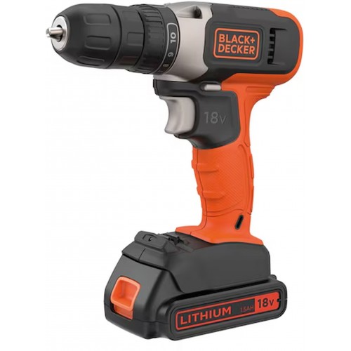 Black & Decker BCD001C1 Akumulátorová vrtačka (37Nm/18V/1x1,5Ah) Black & Decker BCD001C1 Akumulátorová vrtačka (37Nm/18V/1x1,5Ah)