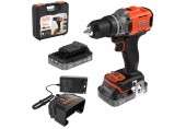Black & Decker BCD382D2XK Vrtací šroubovák (45Nm/18V/2x2,0Ah), kufr
