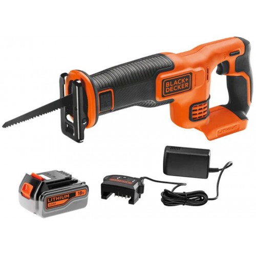 Black & Decker BDCR18M1 Aku mečová pila (18V/1x4,0Ah)