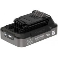 Black & Decker BDL2018S Akumulátor Li-lon (18V/2,0Ah) s ukazatelem nabití